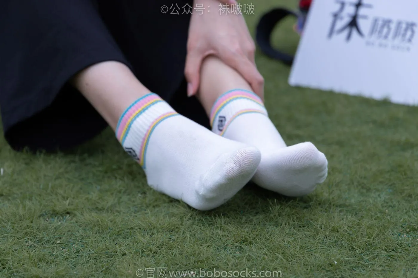 [BoBoSocks袜啵啵]NO.021 泡芙-板鞋、白棉袜、裸足 [131P]插图3